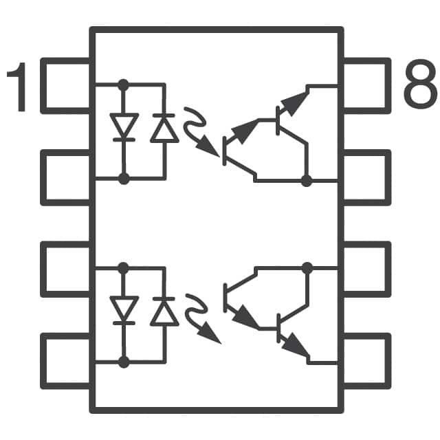 ILD755-1 Vishay Semiconductor Opto Division  Optoisolators - Transistor Photovoltaic Output